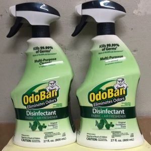 Two Odoban All Surface Sprays~For Fabric &…